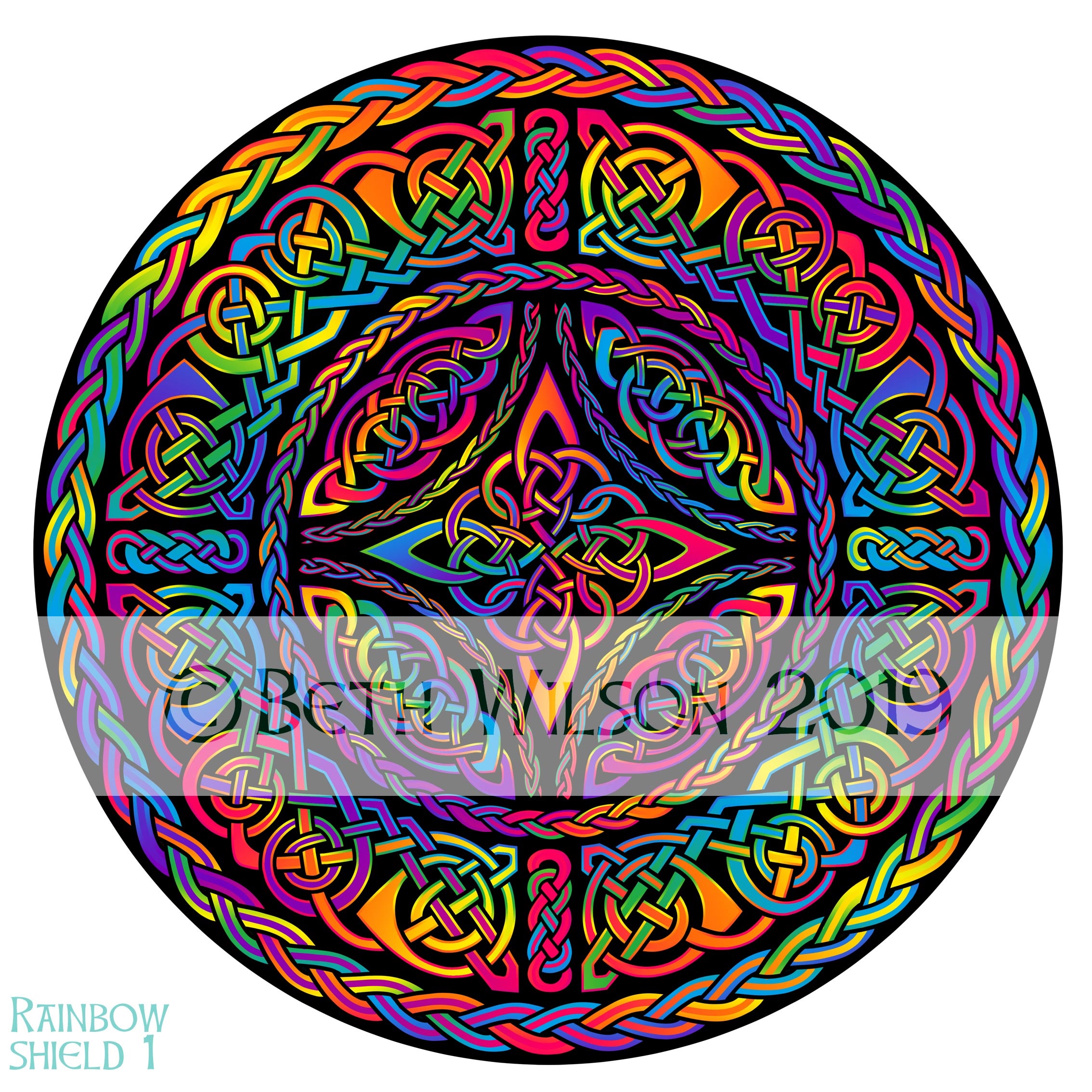 Rainbow Shield 050