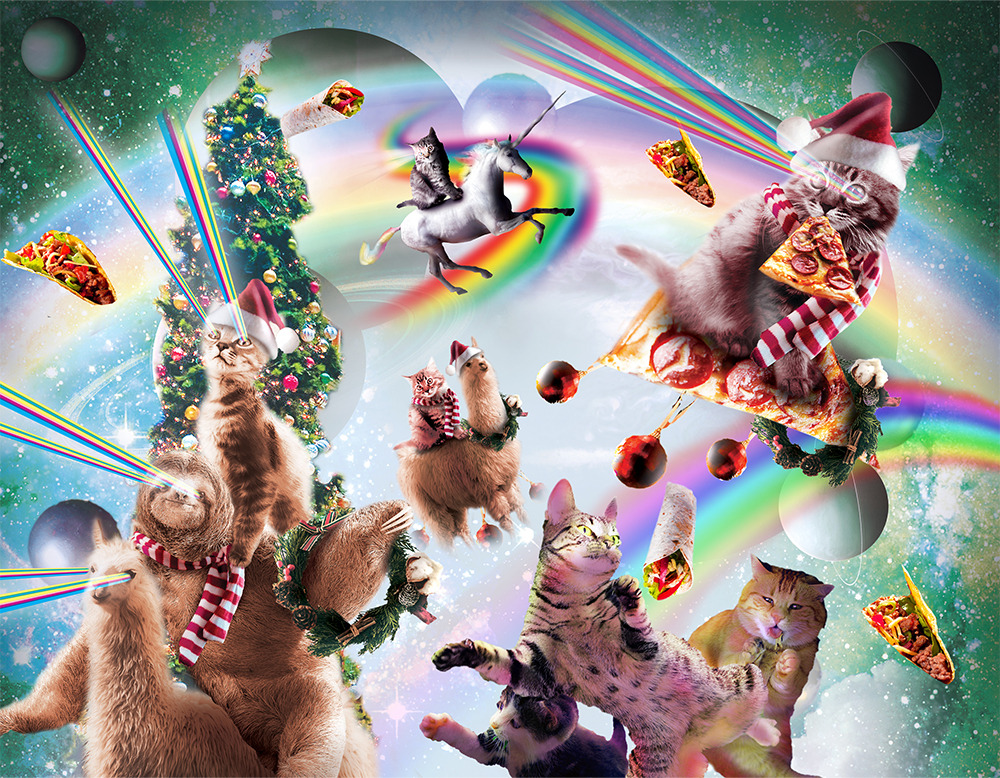 December – Space Cat Calendar