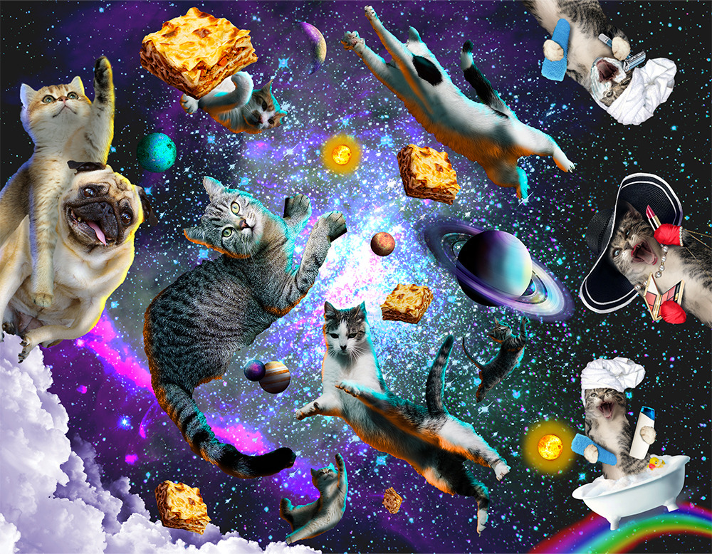 March – Space Cat Calendar
