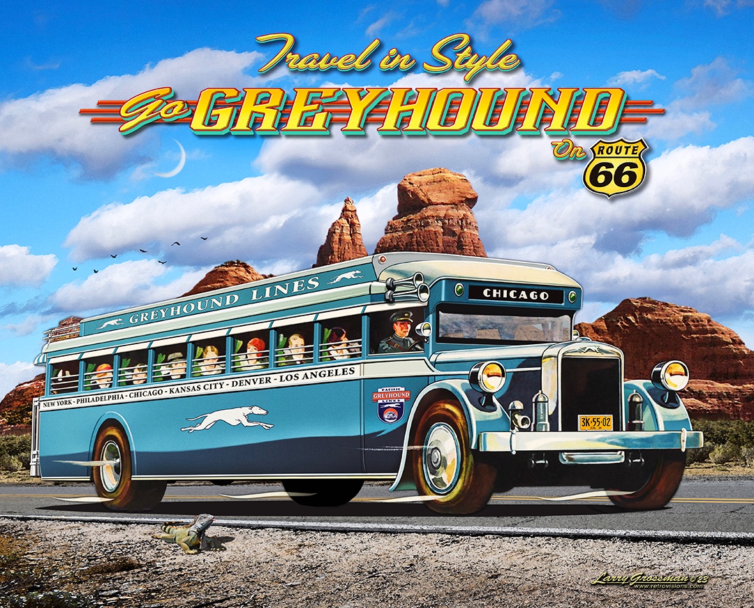 1930’s Greyhound Bus