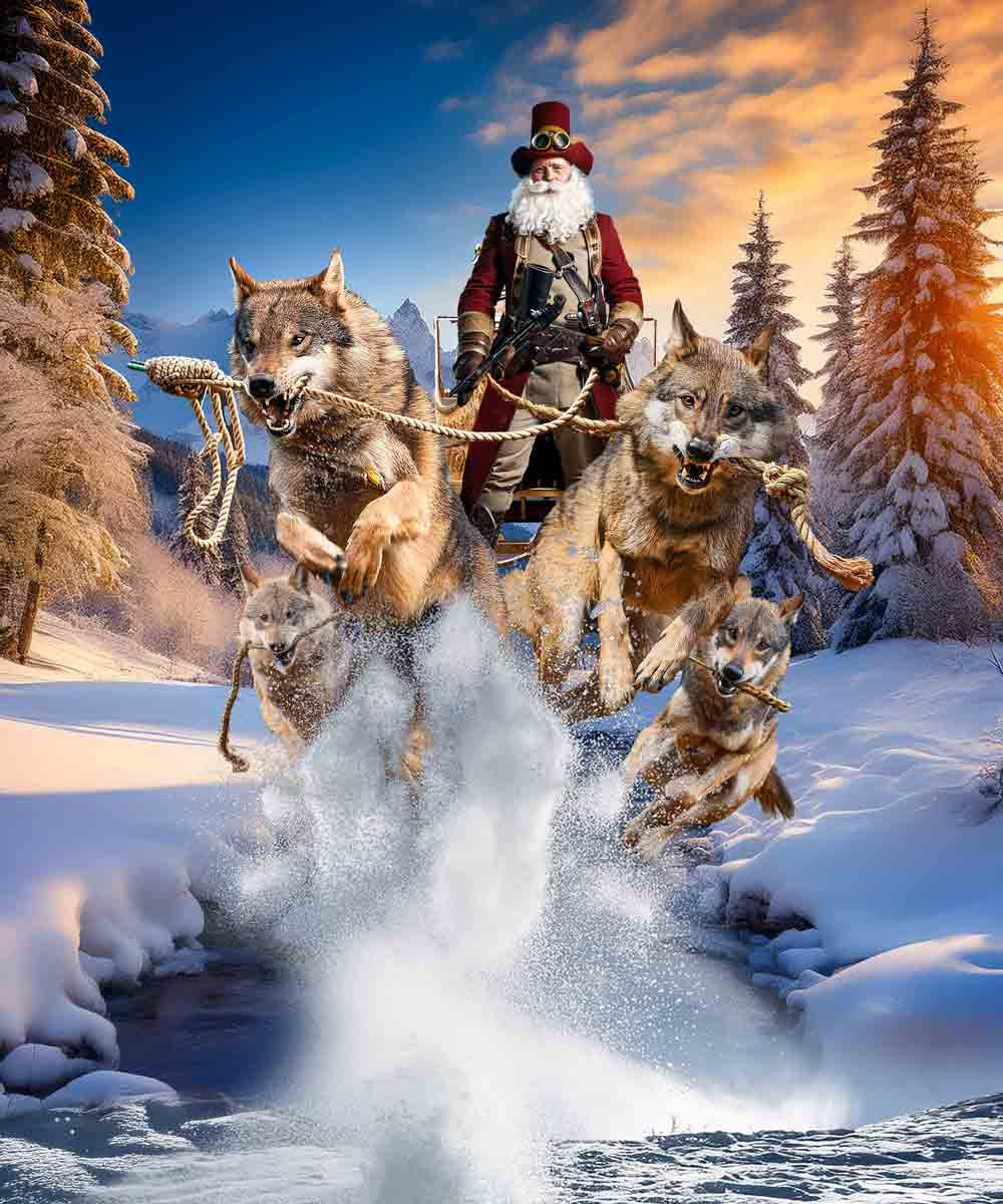 Steampunk Sleigh Run