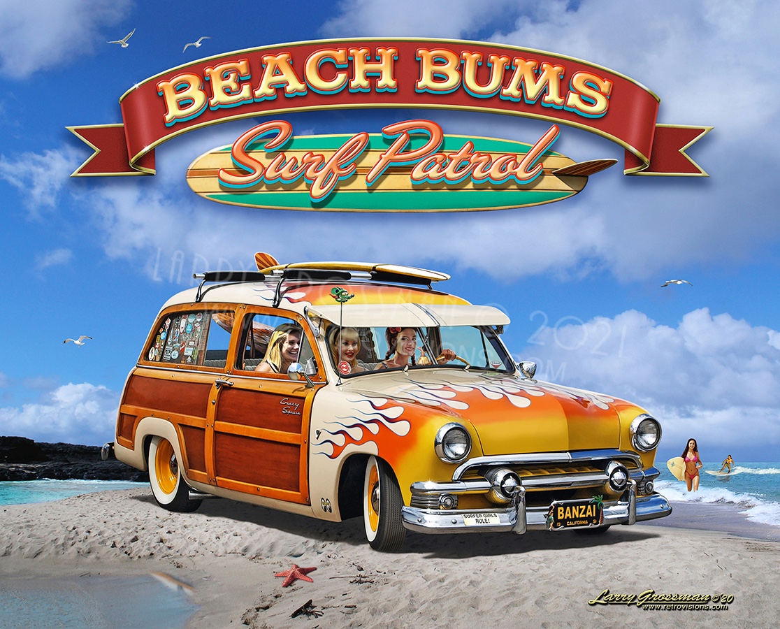 Surf Woody Beach Bums