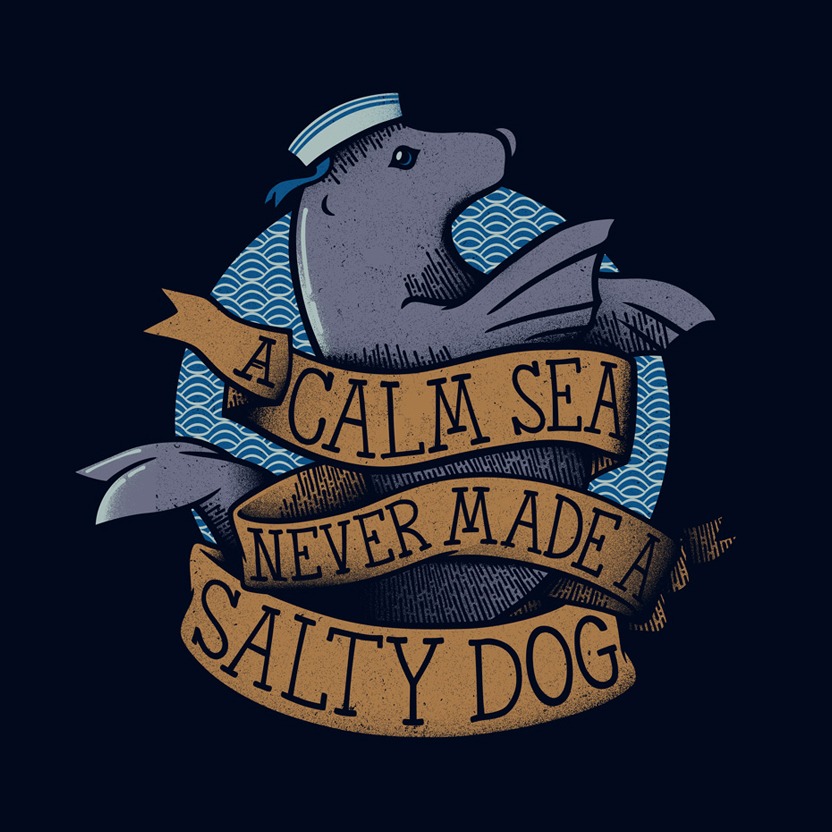 A Calm Sea Never Made a Salty Dog