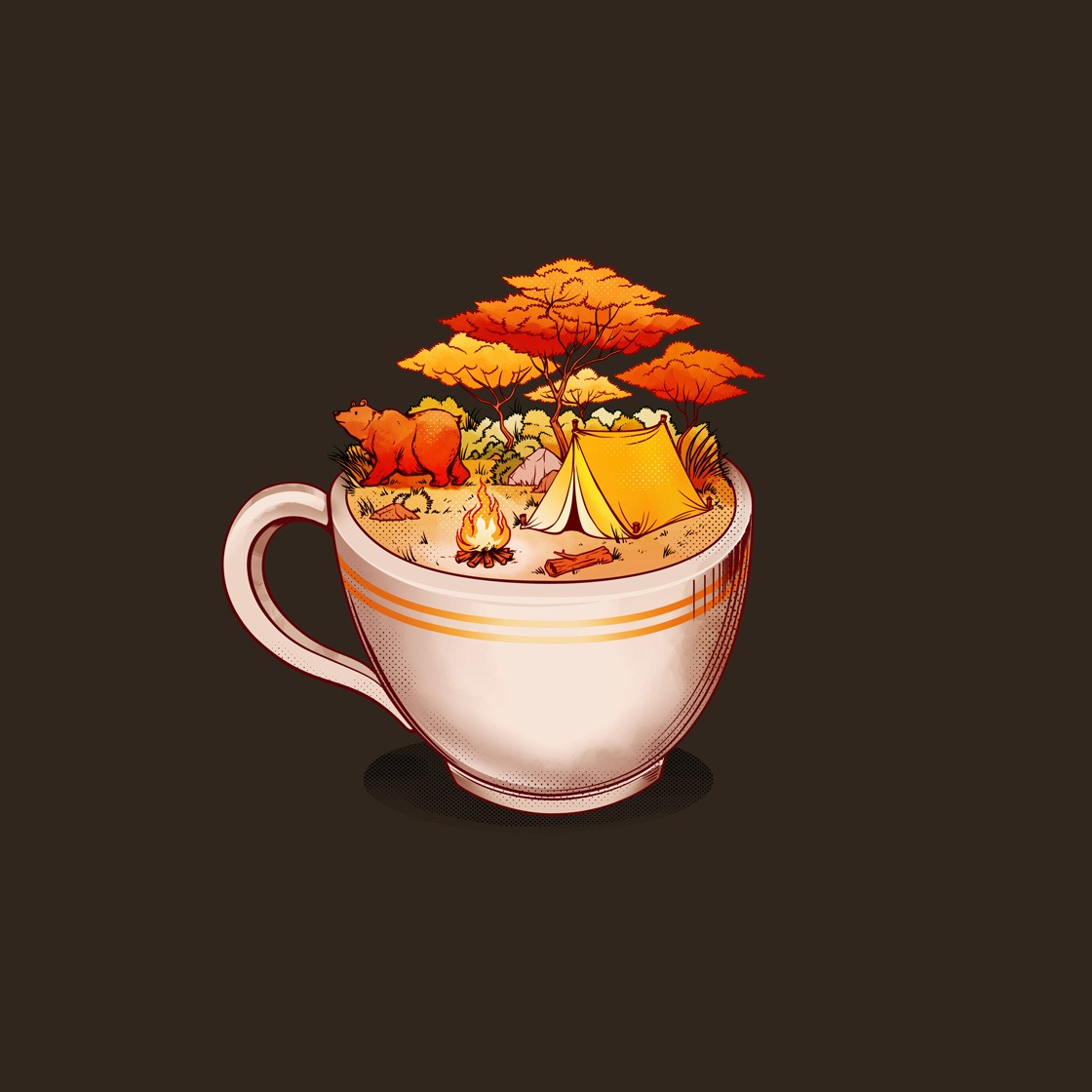 A Sip Of Cabin Nature