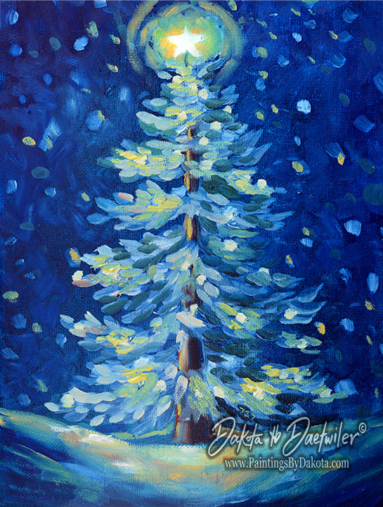 Abstract Christmas Tree