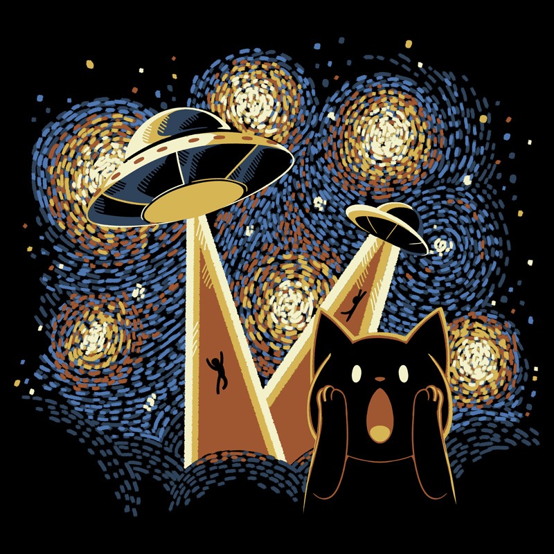 Alien Invasion Cat Scream