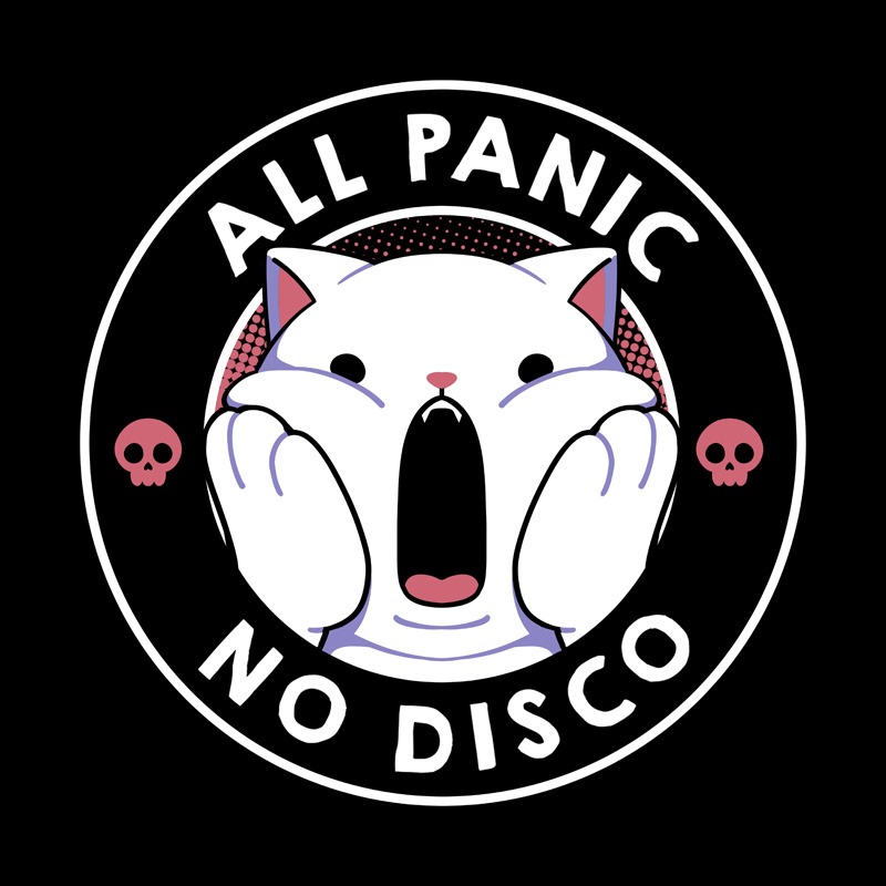 All Panic No Disco Funny Cat