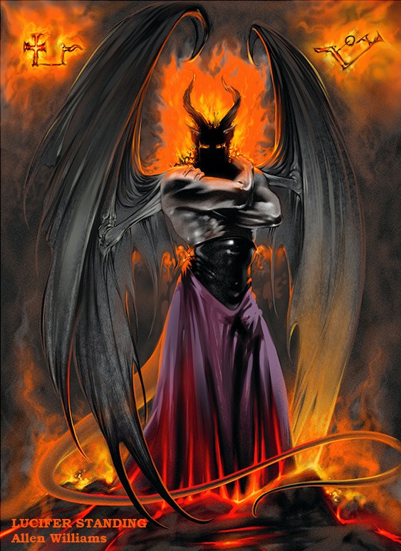 Lucifer Standing