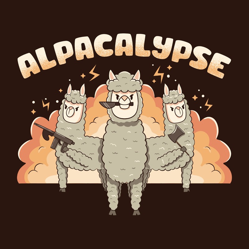 Alpacalypse Funny Alpaca