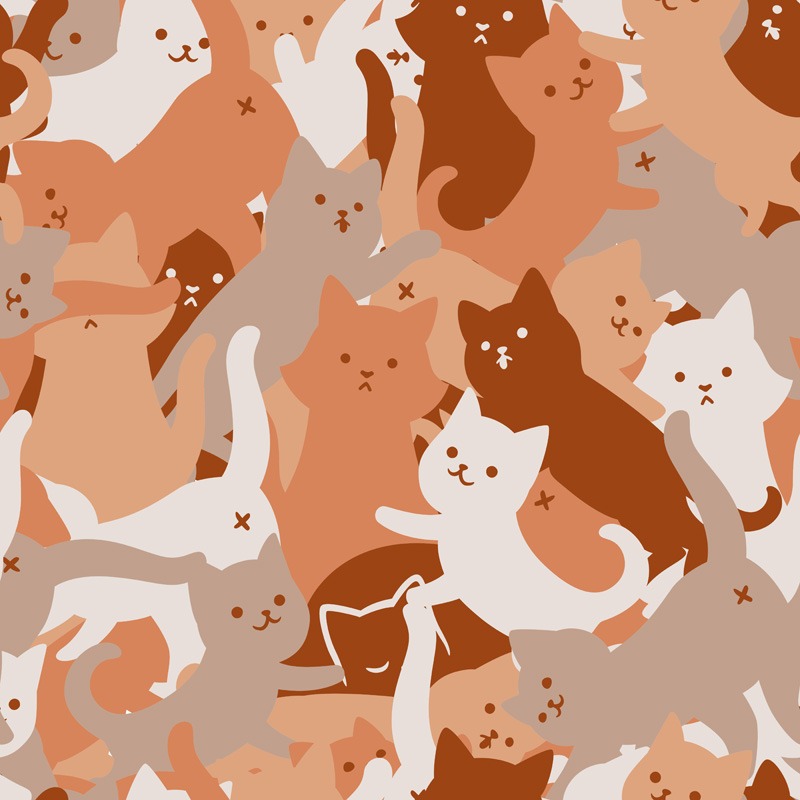 Army Orange Cat Camo