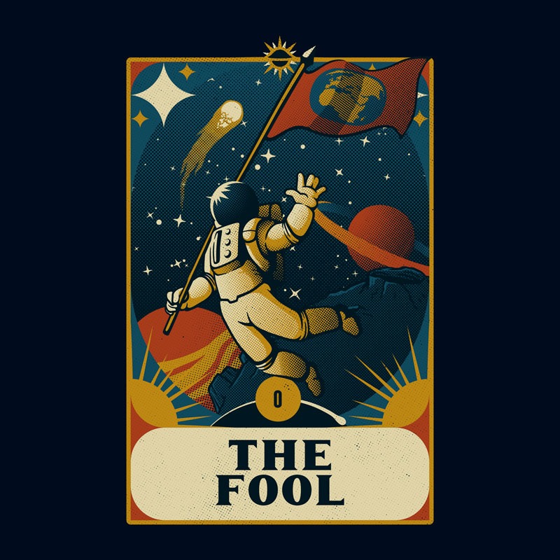 Astronaut Tarot Fool