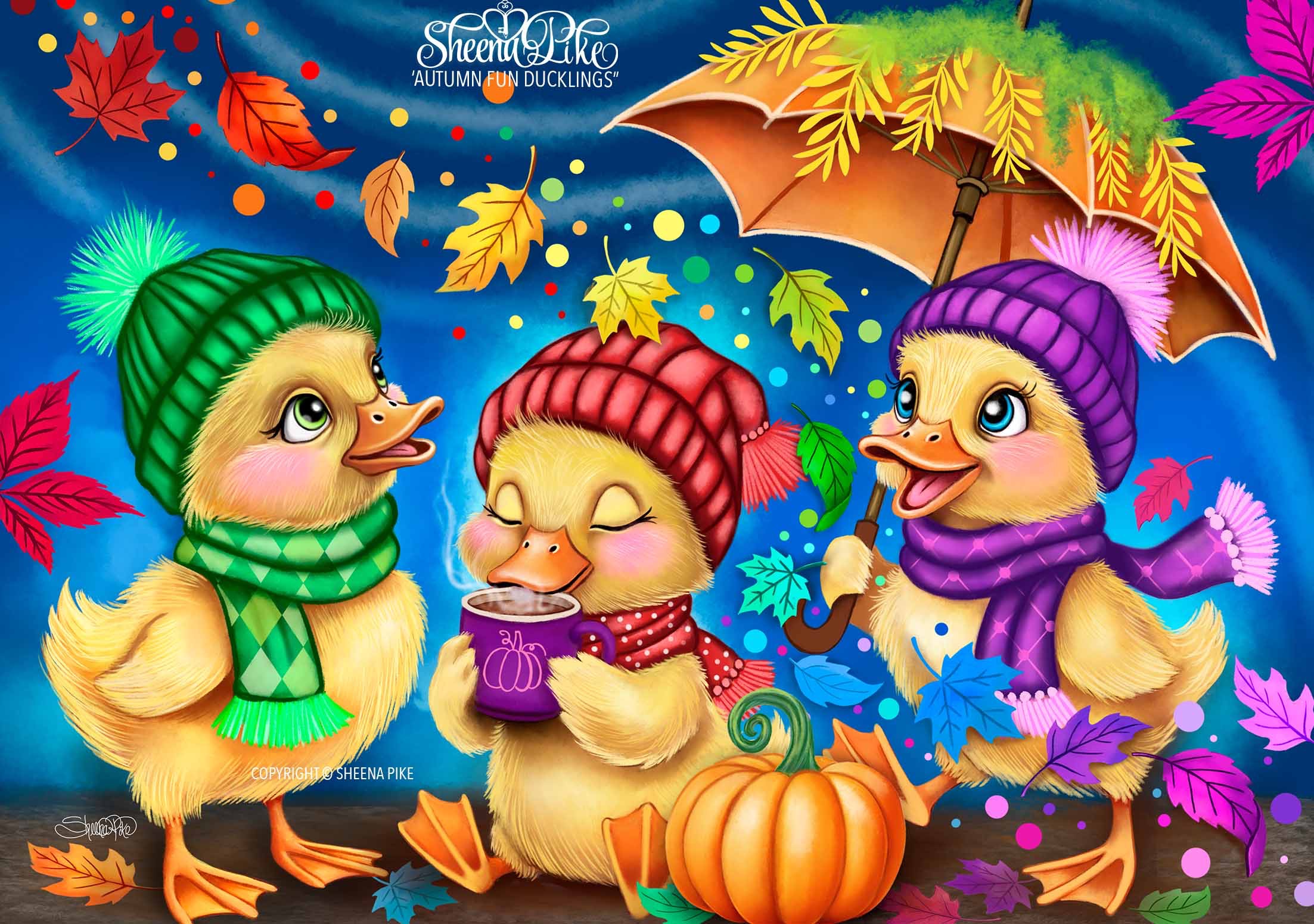 Autumn Fun Ducklings