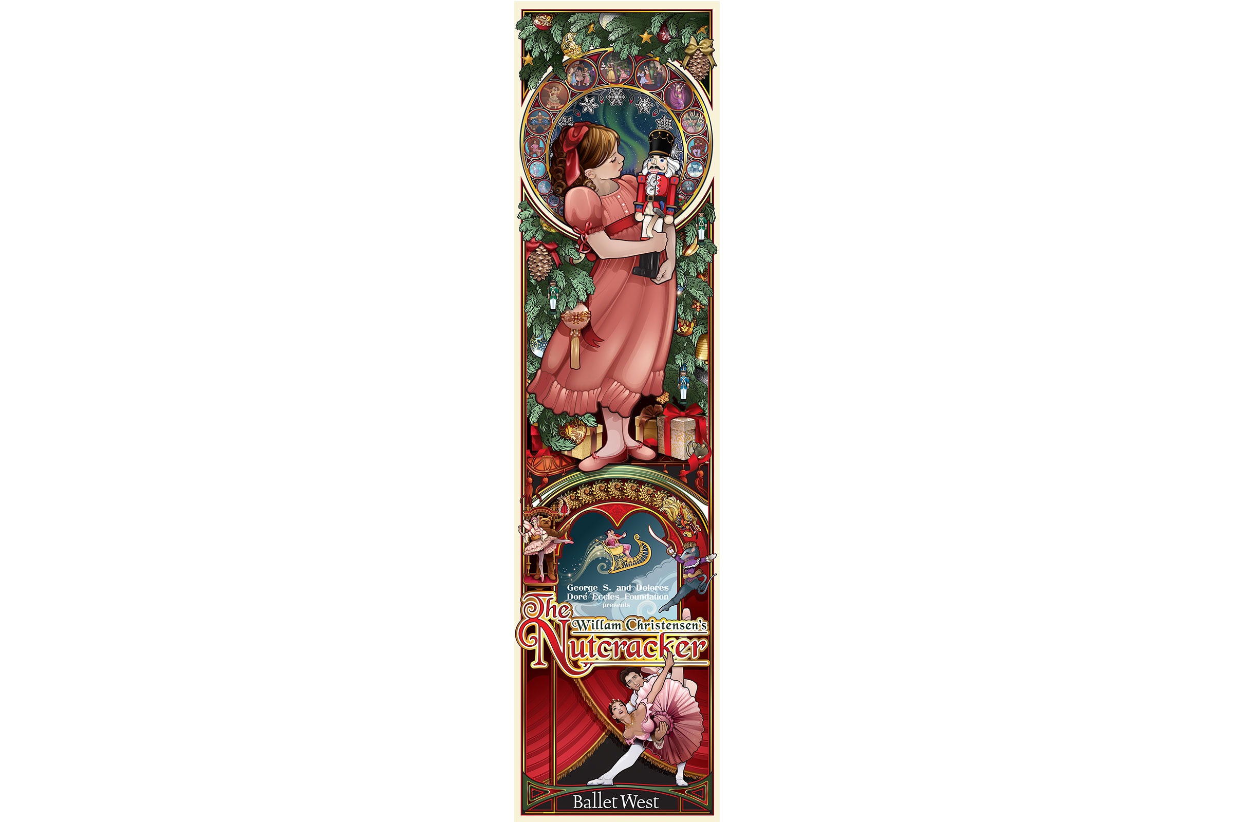 Art Nouveau Nutcracker