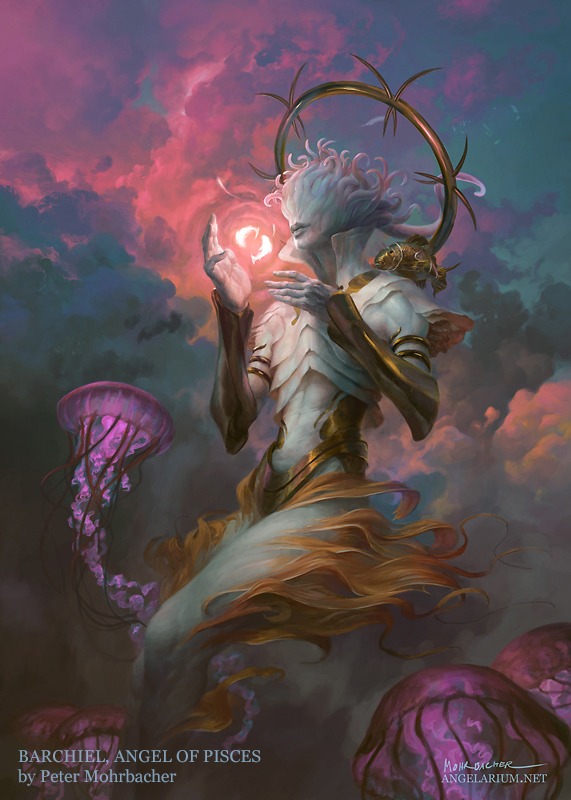 Barchiel Angel of Pisces