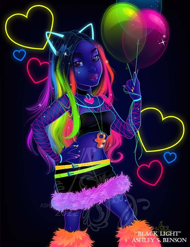 BLACK LIGHT RAVE NIGHT