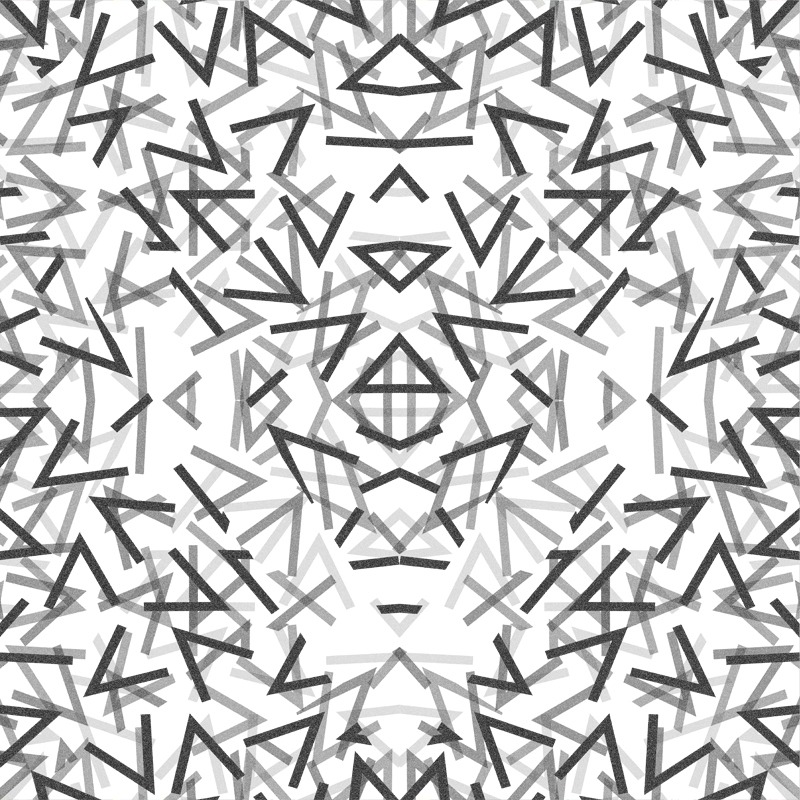 Black Thorns Pattern