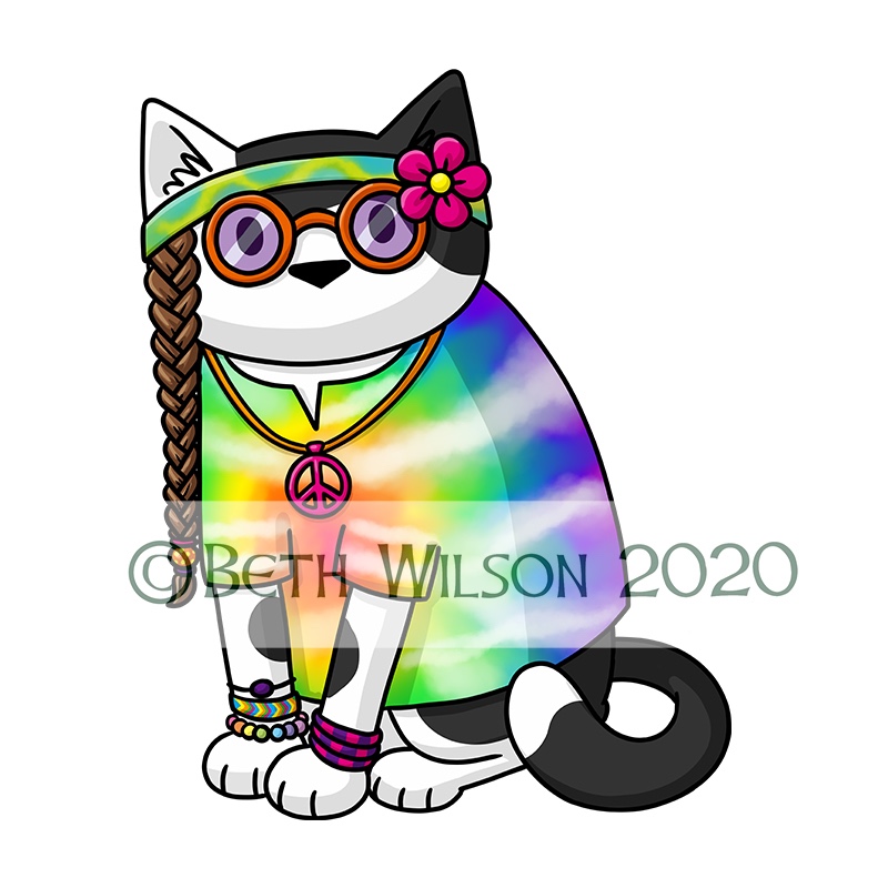 Hippy Cat