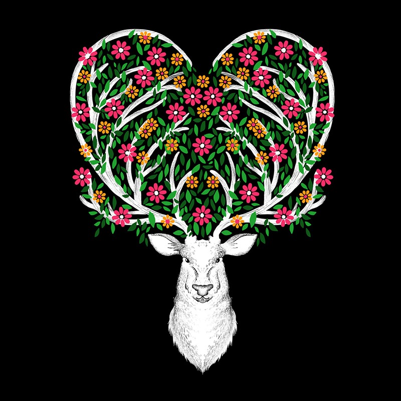 Blooming Deer II