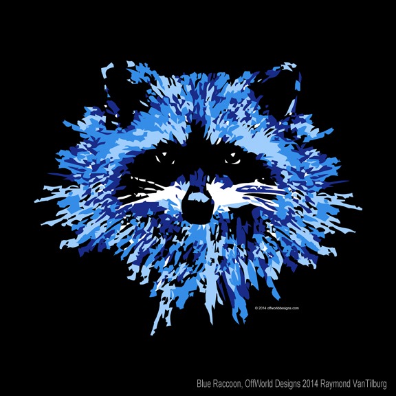 Blue Raccoon