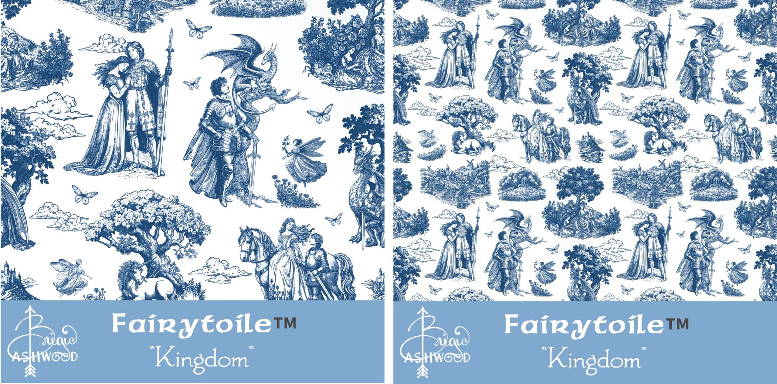 Fairytoile™️ “Kingdom” Blue