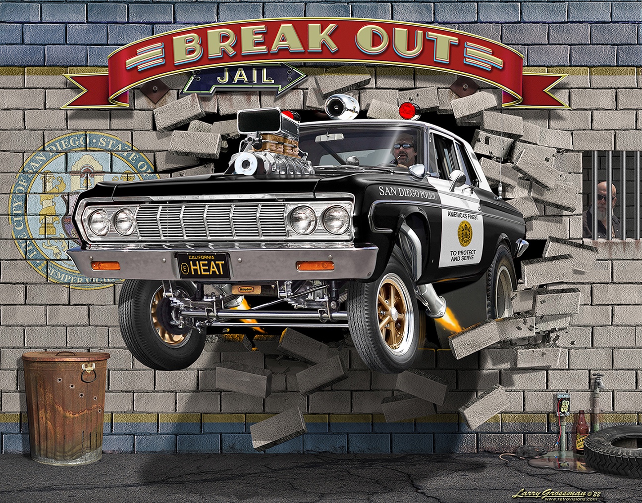 Cop Car Break Out!