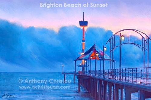 Brighton Beach Sunset
