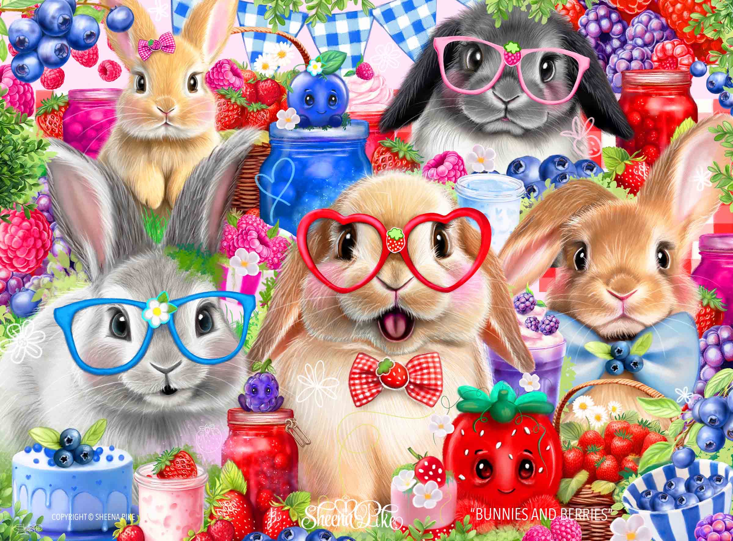 Bunnies and Berries