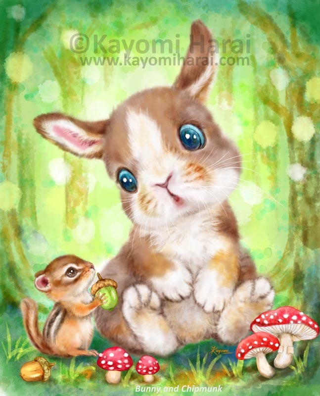 Bunny And Chipmunk