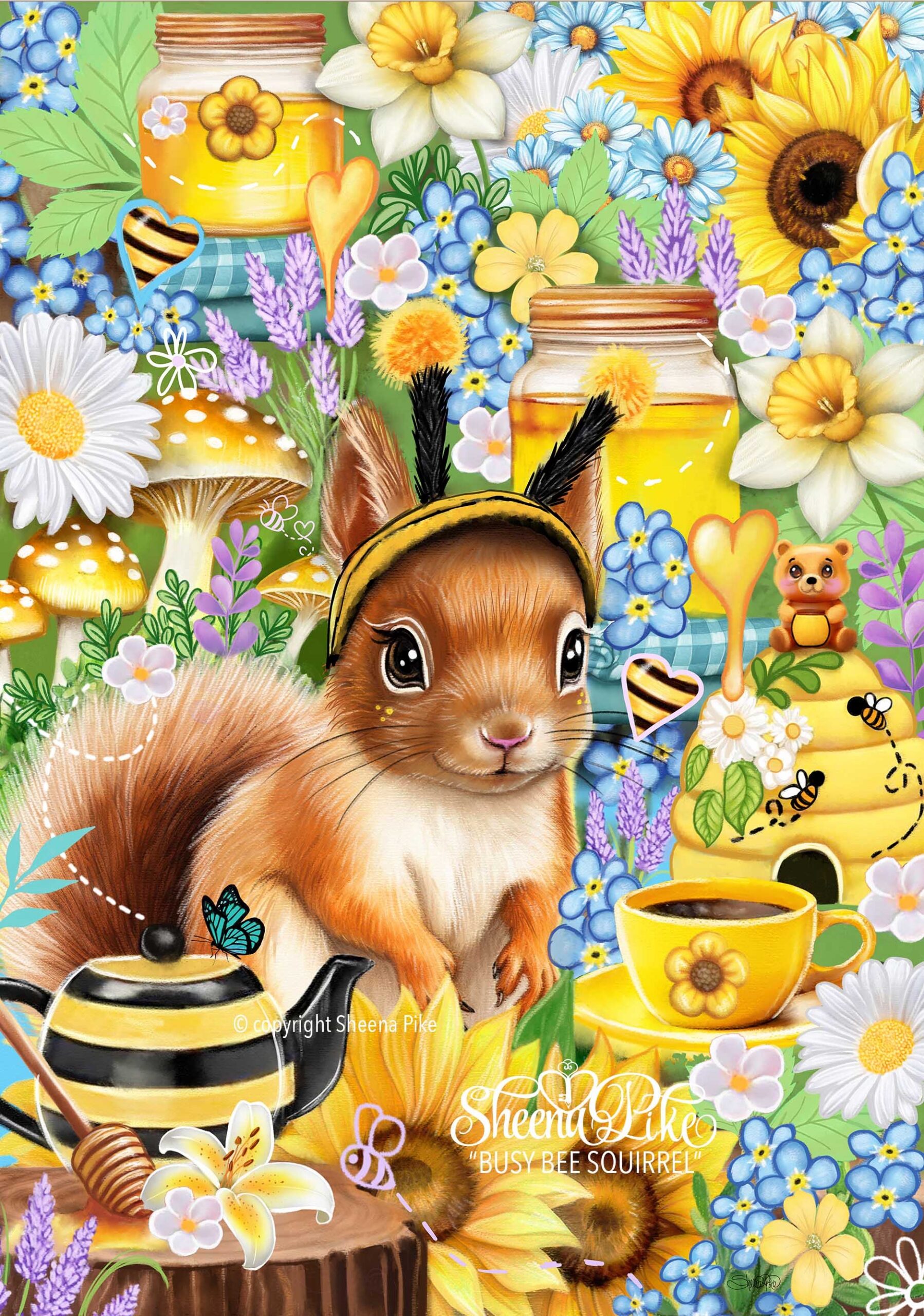 Busy Bee Squirrel