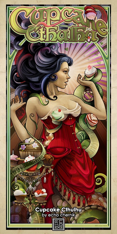 Cupcake cthulhu