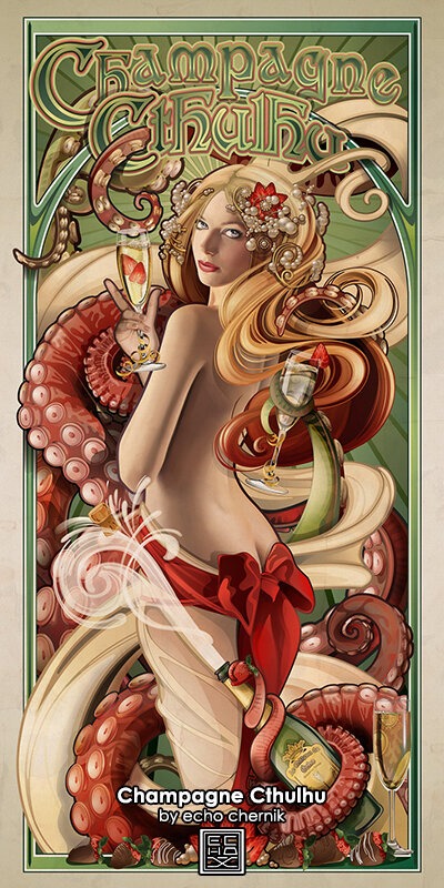 Champagne cthulhu