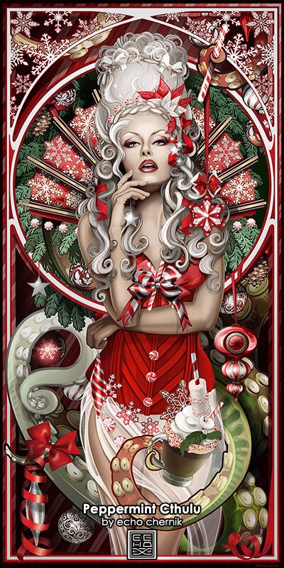 Peppermint cthulhu
