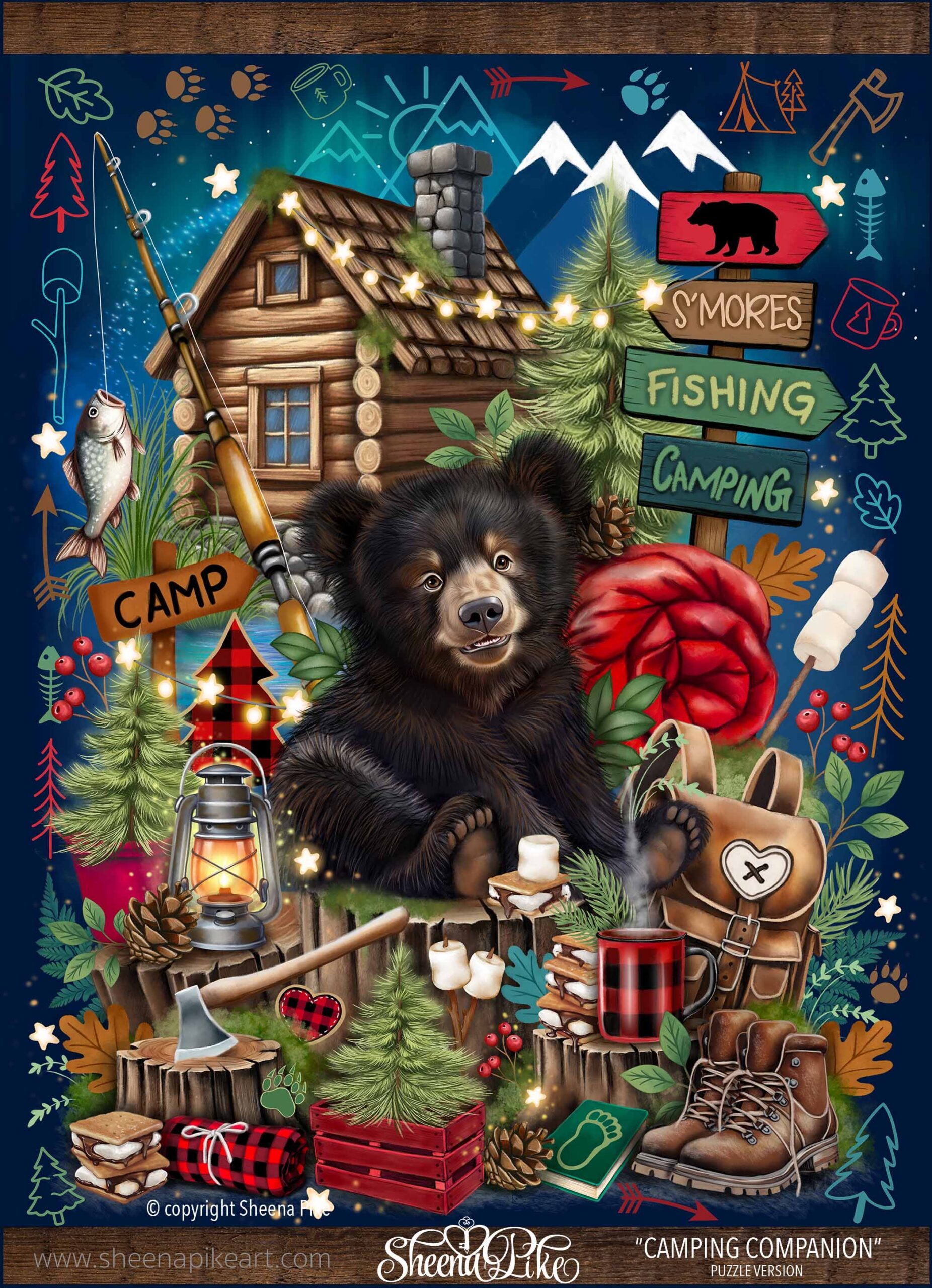 Camping Companion Puzzle Version