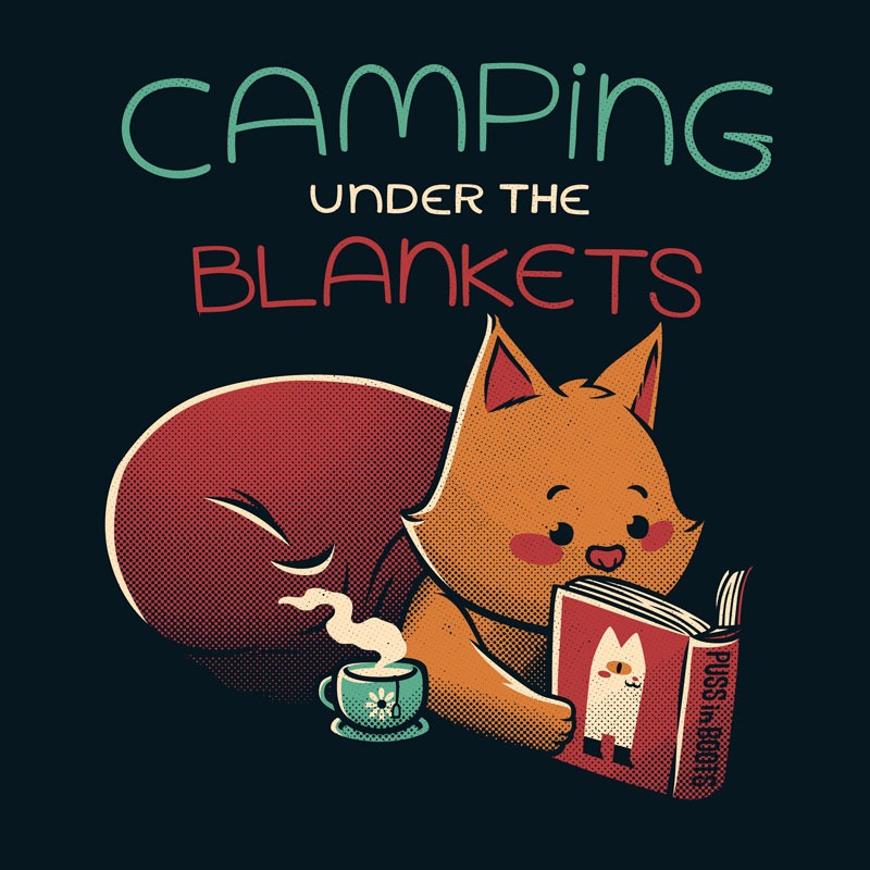 Camping Under The Blanket Book and Tea