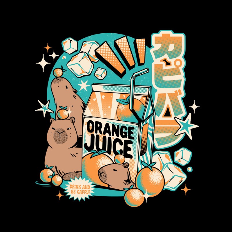 Capybara Japanese Orange Juice
