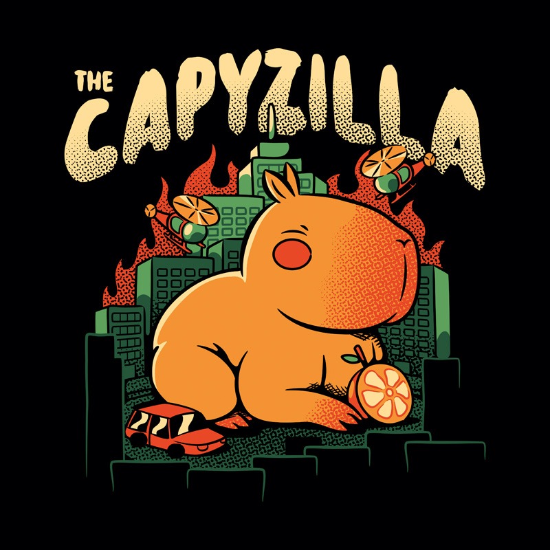 Capyzilla Kawaii Monster
