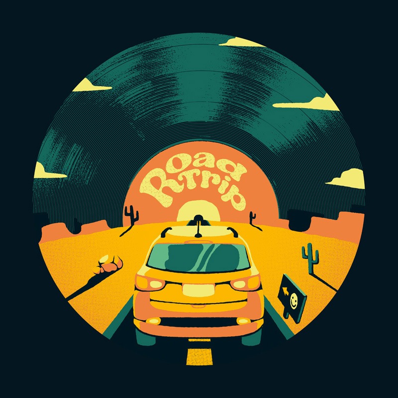 Car Into the Sunset Vinyl