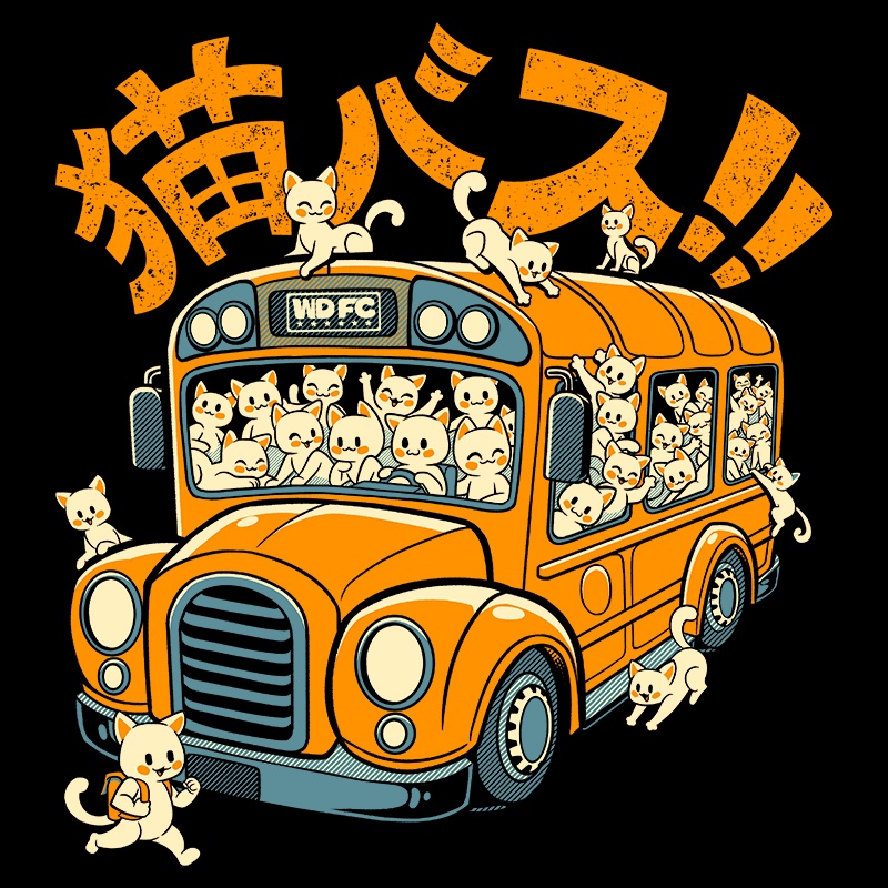 Cat Bus Cat