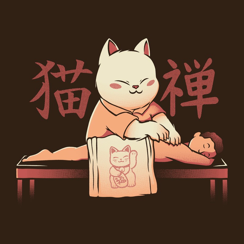 Cat Massage Shiatsu