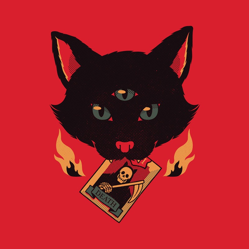 Cat Tarot Death