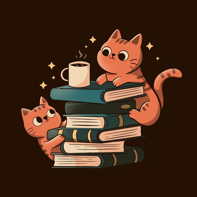 Cats, Books and Coffee