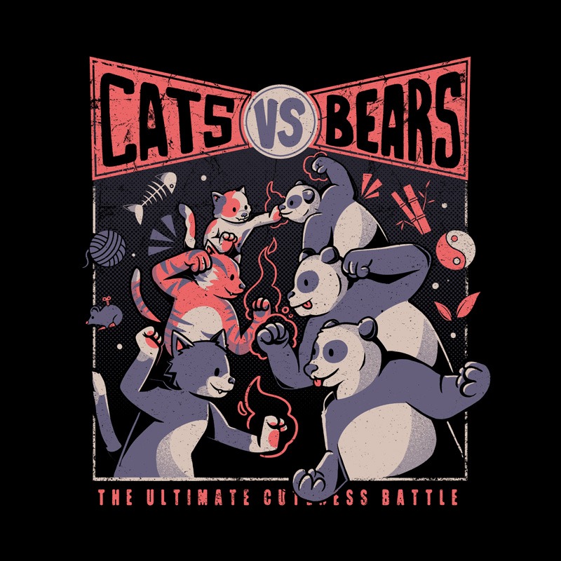Cats Vs Bears Ninja Fight Fun Battle