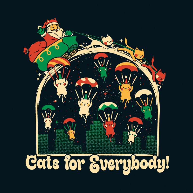 Cats for Everybody Santa is Here