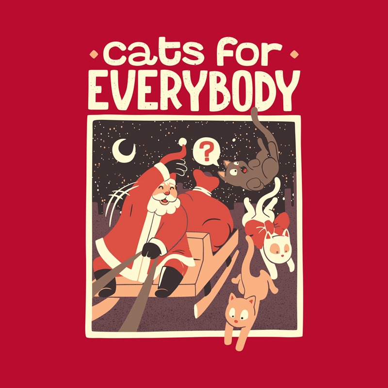 Cats for Everybody Santa is Here