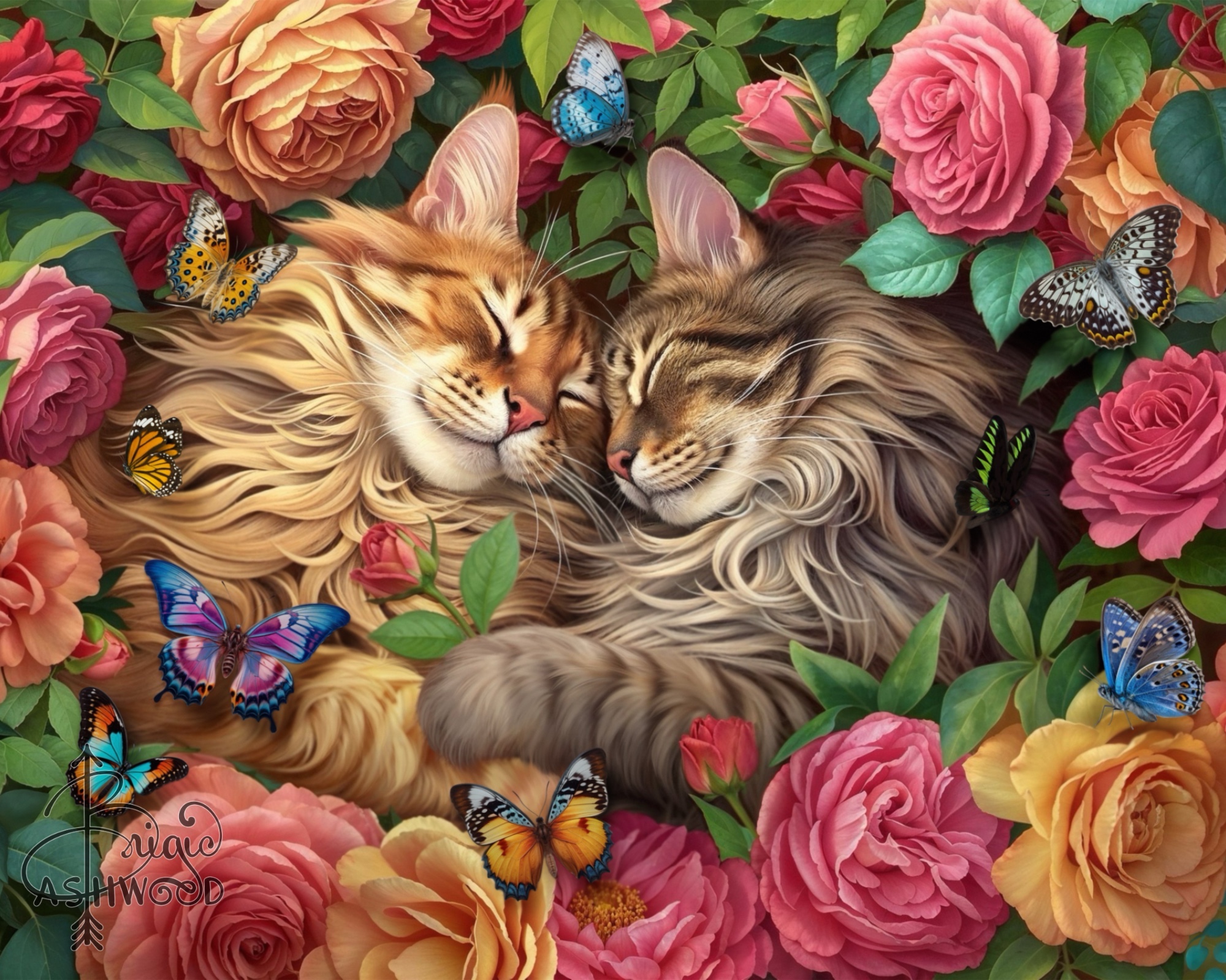 Cats In Love