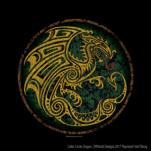 Celtic Dragon Circle