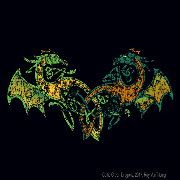 Celtic Green Dragons