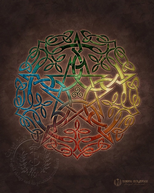 Celtic Elemental Pentacle