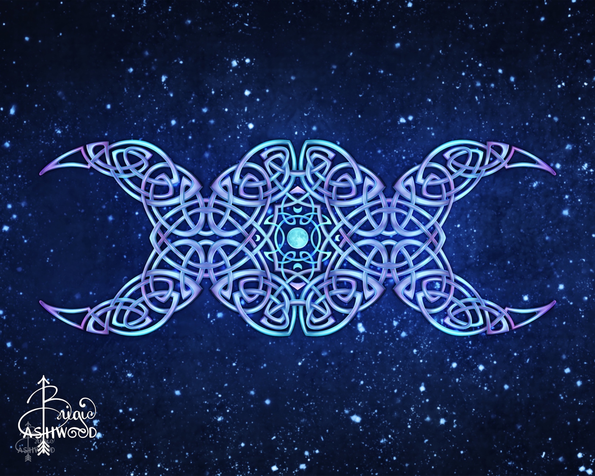 Celtic Triple Moon