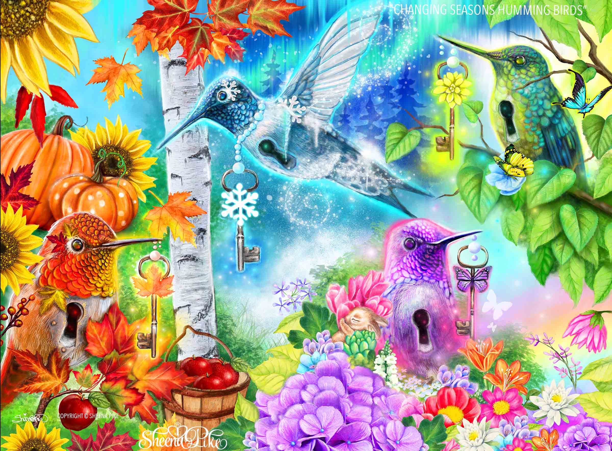 Changing Seasons Hummingbirds